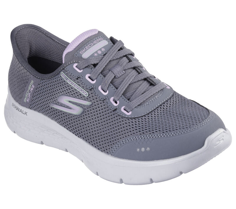 Skechers - Slip-ins - GO WALK Flex Clear Creek - Charcoal/Lavender