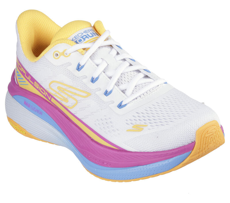 Skechers - Max Cushioning Propulsion - White/Orange