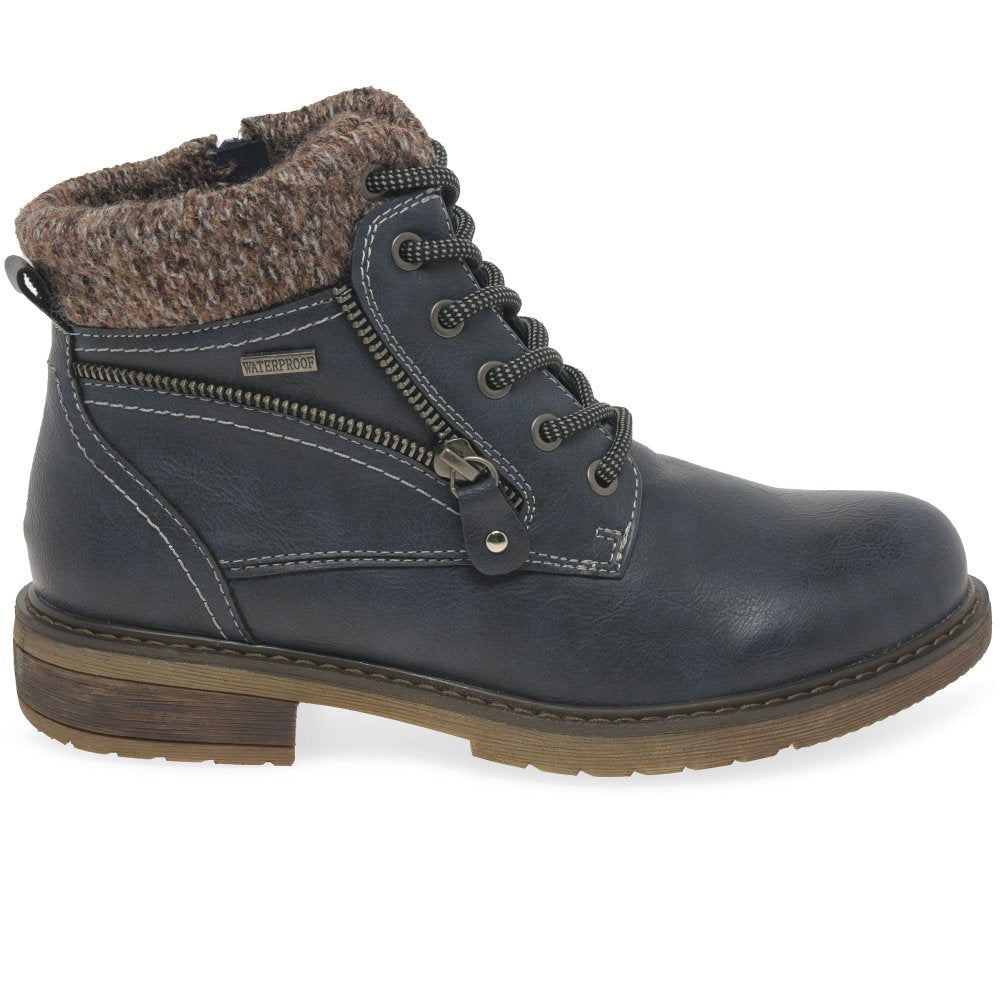 Lunar - Benson III Navy - Waterproof Boot